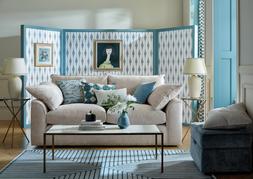 Georgio 3 Seater in Georgio Luxe Chenille Oyster All Over, £1499