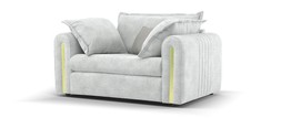 Savoy Loveseat in Soft-Boucle Mix Silver, £1,199