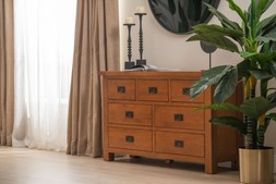 Kingston Oak 7 Drawers Chest RRP €999 NOW €599
