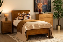 Valencia Oak Single 3' Bed Frame RRP €699 NOW €349