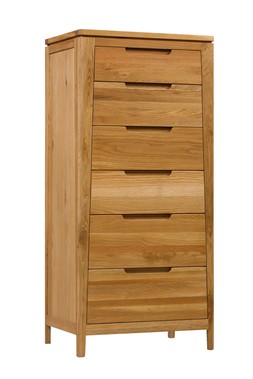 Valencia Oak 6 Drawers Chest - RRP €899 NOW €399