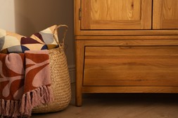 Valencia Oak 1 Drawer 2 Door Wardrobe - RRP €1,399 NOW €649