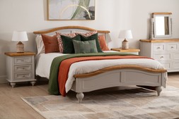 Discovery Grey Oak King 5' Bed Frame RRP €1,299 NOW €649