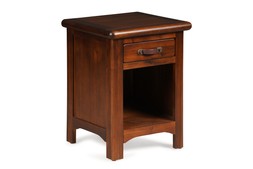 Westport Walnut 1 Drawer Bedside Table RRP €279 NOW €119