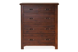 Westport Walnut 5 Drawer Chest RRP €1049 NOW €549