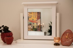 Alaska White 2 Drawer Dressing Table - RRP €399 NOW €275