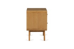 Poe Oak 2 Drawers Bedside Table - RRP €799 NOW €499