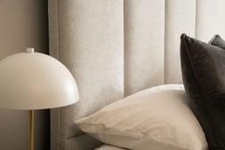 Rubin Grey Full Height 5 King Headboard RRP €475 NOW €325