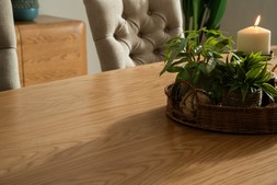 Madrid Oak Dining Table X Leg 2m RRP €2249 Now €1299