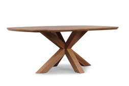 Madrid Oak Dining Table X Leg 2m RRP €2249 Now €1299