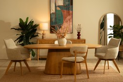 Caspian Oval Dining Table 01 RRP €2,499 Now €1,499