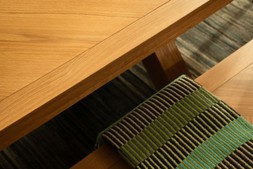 Granada Herringbone Dining Table X Leg 03 RRP €2,049 Now €999