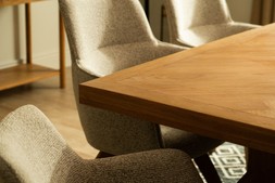 Granada Herringbone Dining Table Y Leg RRP €2,049 Now €999