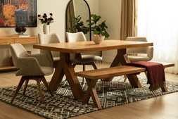 Granada Herringbone Dining Table Y Leg RRP €2,049 Now €999