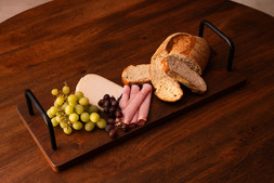 Wooden Tray with Iron Handle RRP €40 Now €25