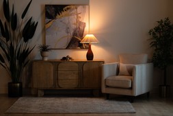 Monaco Scalloped Shade Table Lamp RRP €149 Now €100