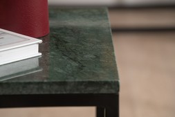 Industrial Side Table Green Marble RRP €199 NOW €129