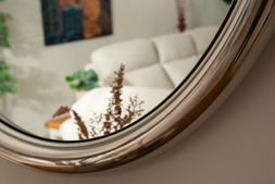 Nordic Round Glass Mirror 84x84 RRP €349 Now €199