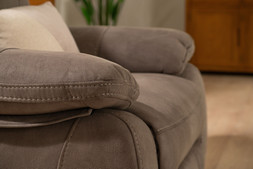 Houston Light Grey Fabric Armchair RRP €899 NOW €499