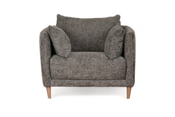 Isabella Charcoal Fabric Armchair RRP €1,049 NOW €649
