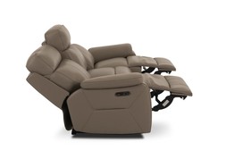 Hugo Leather 3 Seater Electric Recliner Sofa - (RRP €2,499) NOW €1,599