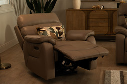 Hugo Leather Electric Recliner Armchair - (RRP€1,399) NOW €899