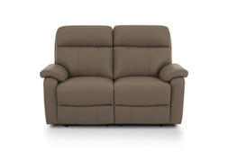 Hugo Leather 2 Seater Manual Recliner Sofa - (RRP€2,099) NOW €1,299