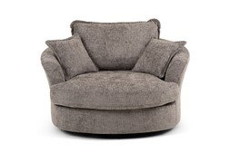 Dove Grey Swivel Armchair 0001 CC RRP €999 Now €649