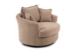 Dove Taupe Swivel Armchair 0001 CC RRP €999 Now €649