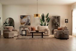 Jackson Champagne 3 Seater Sofa RRP €1549 Now €899