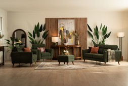 Milner 3 Seater Sofa Green RRP €1549 Now €899