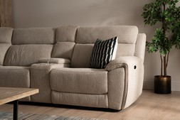 Grantham Linen Electric Head Rest Corner Unit Sofa 0042 CC RRP €3,599 Now €2,299