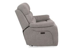 Presley Light Grey 2 Seater Electric Recliner Sofa RRP €1,599 Now €999