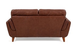 Bianca Brown Leather 2 Seater Sofa RRP €2,099 Now €1,299