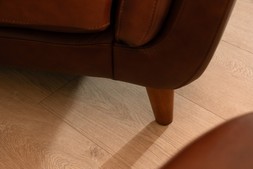 Bianca Brown Leather Armchair RRP €1,499 Now €899
