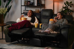 Lansdowne Electric 2 Seater Sofa with Charging Console, Bluetooth Speaker and Head Tilt - RRP €3499 NOW €1999