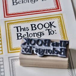 Printing Block This Book Belongs To