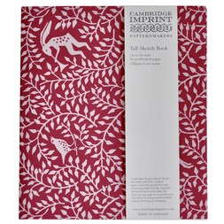 Tall Softback Sketchbook Hare Berry