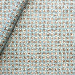 Patterned Paper Sea Urchin Sky and Cocoa