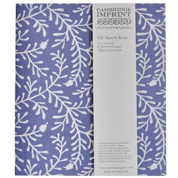 Tall Softback Sketchbook Sprig Harebell