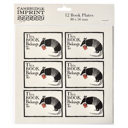 Twelve Bookplates Armadillo