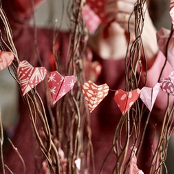 Origami Heart Bunting Kit
