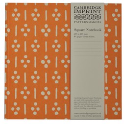 Square Notebook with Lined Paper in Ugizawa Neon