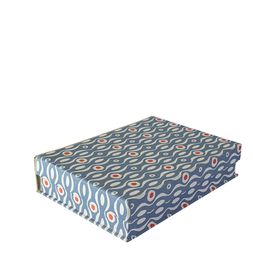 A5 Box File Persephone Cornflower and Red