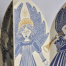 Extra Special Triptych Card Choir of Angels