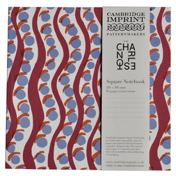 Square Lined Notebook in Charleston Scumble