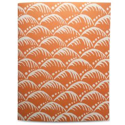 Exercise Book Wave Blood Orange