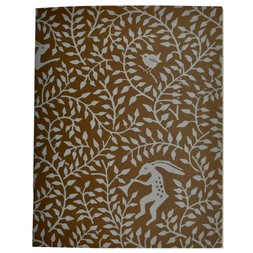 Lined Exercise Book Dancing Hare Bronze