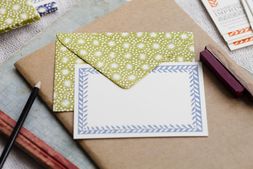 Writing paper and envelopes