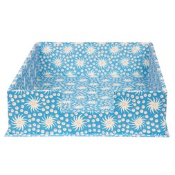 A4 Letter Tray Milky Way Blue and Old Red